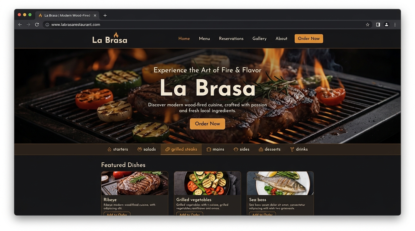 Restaurante Moderno